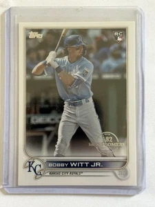 2022 Topps Complete Set 582 Montgomery Club #660 Bobby Witt Jr. SP RC Foil Stamp - Picture 1 of 2