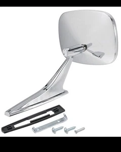 For Chevy Camaro 1968-1969/69-72 Chevelle RESTOPARTS PZ00432-RH  Side Mirror - Picture 1 of 2