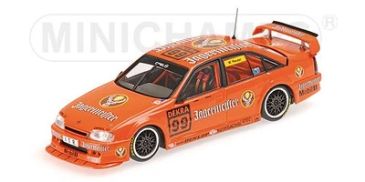 MINICHAMPS 400914499 1/43 Opel Omega A 3000 24V DTM 1991 Nurburgring Vettura - Immagine 1 di 4