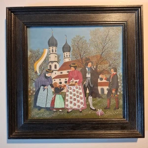 Inge Peitzsch – Osterg´weichtl und Eierpecken vor Weihnachten – 1980, Original, - Bild 1 von 2