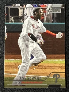 2022 Topps Stadium Club #28 Ryan Howard Philadelphia Phillies Baseball Card - Picture 1 of 2