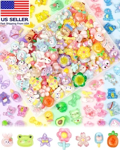 100 Stck. Niedlicher Schleim Charms Großpackung Set - Kawaii Flatback Harz Charms zum Handwerk, Min - Bild 1 von 6