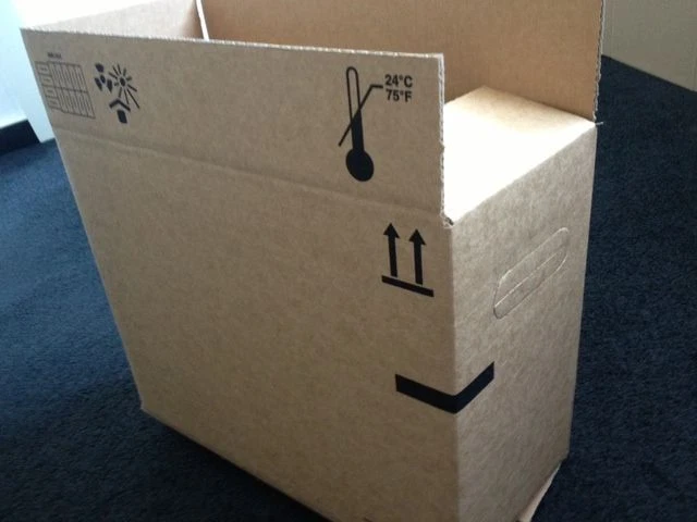 MARKENLOS 50 Faltkarton Versandkarton 475x155x380 2.51 EB Kraftliner (fc80) Verpackung