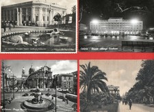 CATANIA - LOTTO DI 34 CARTOLINE BN - TUTTE DIVERSE-vedi foto e descrizione