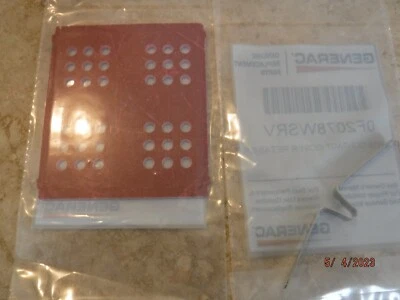 Generac 100/200amp Automatic Transfer Switch (ATS) Mechanism Cover Plate & Clip