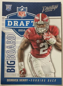 Derrick Henry 2016 Prestige NFL Draft Shield Rookie Card #4 (4232) qty - Picture 1 of 2
