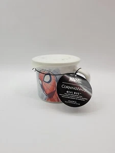 CorningWare Disney Spiderman 20 oz Ceramic Meal Mug w/ vented Lid New**** - Picture 1 of 10