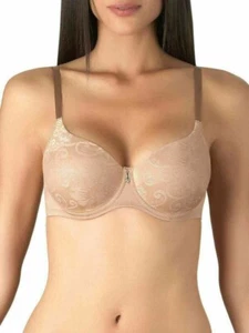 Soutien-gorge 85B (70B eu) Tee-shirt Bra invisible Aubade Hypnodream Rafia - Picture 1 of 2