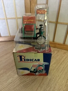 Philippine Pedicab grün Druckguss Metall J&J Pinoy Handwerk Spielzeug R Us - Bild 1 von 16