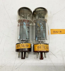 Par de tubos chinos EL34 probados y combinados (b) - Imagen 1 de 1