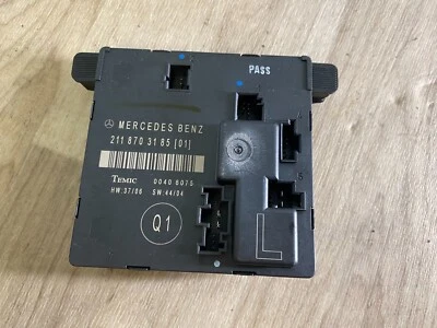 MÓDULO DE CONTROL PUERTA LADO CONDUCTOR TRASERO IZQUIERDO MERCEDES BENZ E55 E500 E320 W211 OEM  Foto 1 de 2