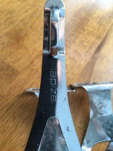 Lapize medium toe clips and 2 leather straps - Picture 1 of 6