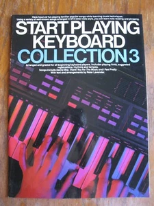 START PLAYING KEYBOARD COLLECTION 3 BOOK 1988 PETER LAVENDER RARE OOP - Bild 1 von 3