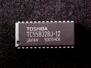 TC55B328J-12 Toshiba 32K x 8-Bit BiCMOS Static RAM, 12nS (SOJ-28) GENUINE - Picture 1 of 3
