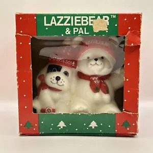 1987 🔥LAZZIEBEAR & PAL🔥 7 inch Brand New Candle in Original Box - Picture 1 of 6
