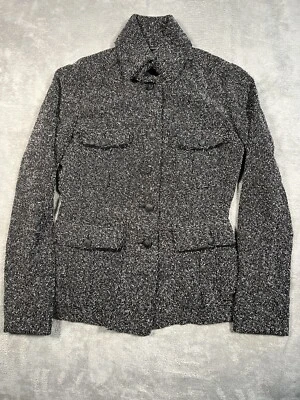 Chaqueta de campo de tweed gris lana talla 0 Rag & Bone para mujer Foto 1 de 4