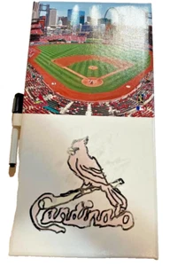 St. Louis Cardinals Busch Stadium canvas photo with draw pen 15 inches tall - Picture 1 of 1