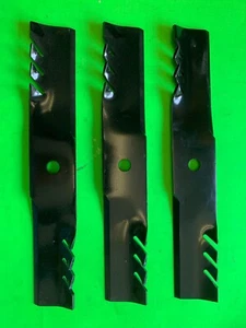 3 54" Gator mulching mower blades for John Deere X700,X720,X724,X728,X729 396719 - Picture 1 of 2