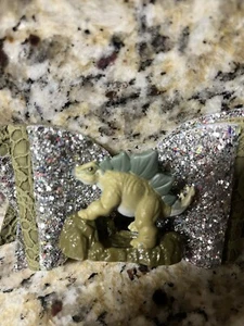 Beautiful Jurassic park dinosaur colorful sparkle jojo style big hair bow girls - Picture 1 of 4