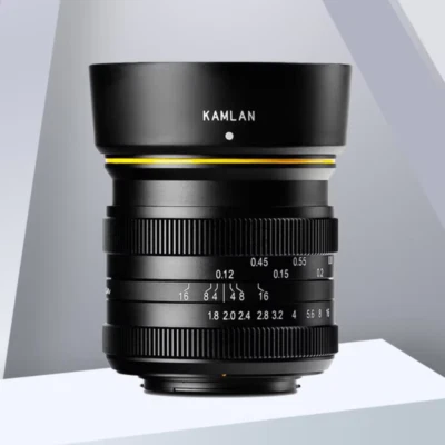Kamlan 21mm F1.8 MF Manual Focus Prime Lens for Sony Fujifilm Canon M4/3 Cameras - Image 1 of 4