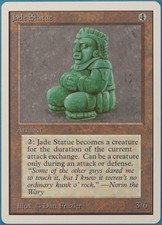 Jade Statue Unlimited PLD Artifact Uncommon MAGIC MTG CARD (ID# 212259) ABUGames