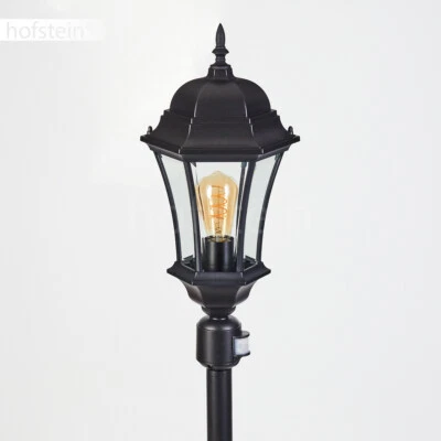 Wege Sockel Außen Steh Leuchte Lampe Bewegungsmelder Einfahrt Garten Beleuchtung - Bild 1 von 4