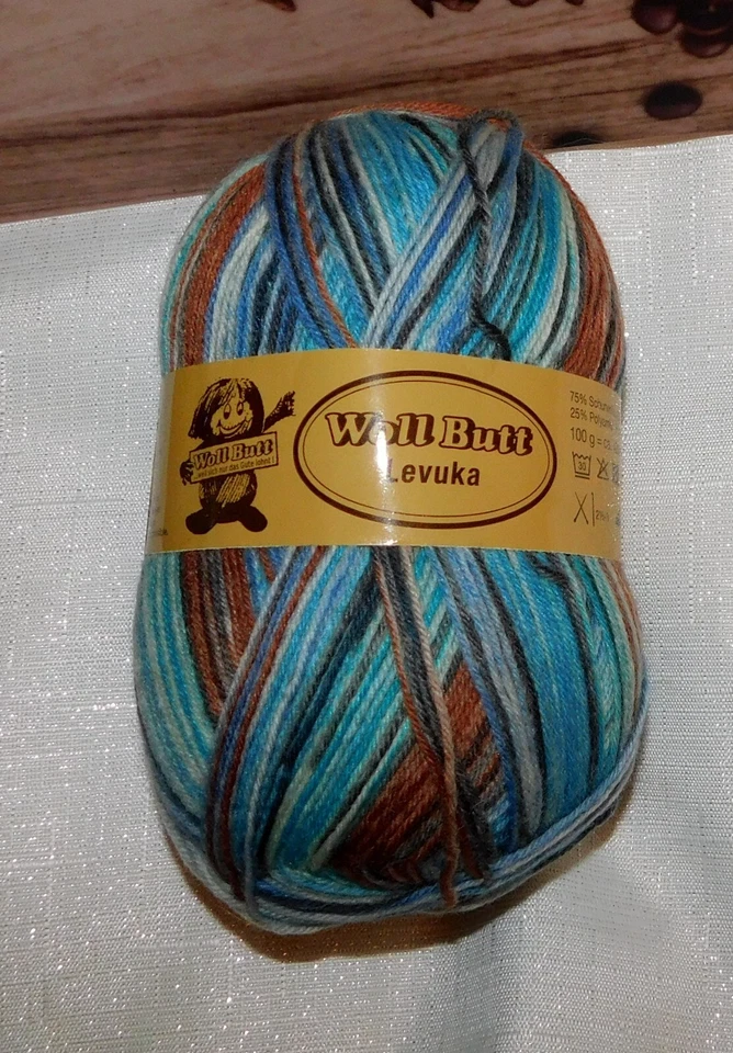 Woll Butt**Levuka**100g/420m**Sockenwolle**Wolle**Farbverlauf**SoWo4 - Bild 1 von 1