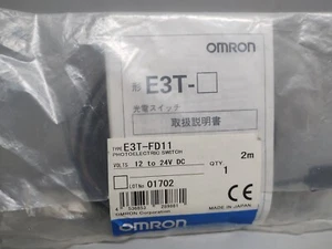 Omron E3TFD11 E3T-FD11 Photoelectric Switch Sensor Cable 2M. Made in Japan - Picture 1 of 6