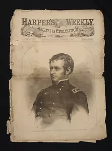 Harper's Weekly 2/28/1863 Civil War COLORED TROOPS Engravings Map Feb 2 Uncut - Picture 1 of 5