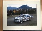 Opel Ascona 400, Walter Röhrl,1. Rallye Monte Carlo 1982, Foto inkl Passepartout