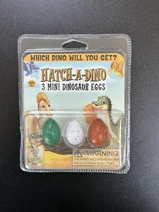 Hatch A Dino # 3 Mini Dinosaur Eggs - Picture 1 of 1