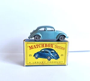 matchbox 25 volkswagen beetle clear window !! - Afbeelding 1 van 13