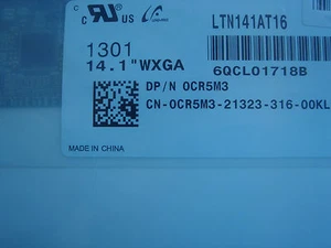 Dalle Ecran LED Samsung LTN141AT16 B141PW04 V.1 LTN141BT10 001 LP141WP2 TPA1 - Photo 1/2