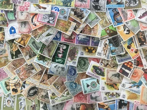 Colección de 125 estampillas diferentes usadas y sin usar de Suazilandia ~ #1 - Imagen 1 de 5