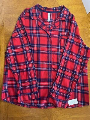 Gillian & O’Malley Conjunto Pijama XXL 100% Algodón Rojo Cuadros Mujer Foto 1 de 4