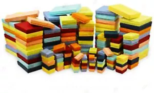 Pastel Cotton Filled Jewelry Boxes Lots of 25-50-100 - Picture 1 of 9