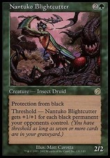 1x Nantuko Blightcutter Torment MtG Magic Green Rare 1 x1 Card Cards