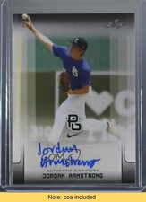 2017 Leaf Perfect Game National Showcase 1/1 Jordan Armstrong #BA-JA4 Auto 0n8