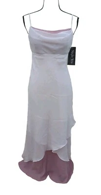 Vintage Nightway Evening Gown Pink Fairy Ethereal Coquette y2k Formal Prom - Image 1 of 4