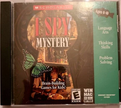 I Spy, Mystery "Brain Building Game for Kids" Win/Mac CD-rom (2006 Scholastic) - Image 1 of 4