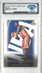 2003 Upper Deck Box Set LEBRON JAMES #21 Leading Role ๐ DSG 8 NM/Mint - Picture 1 of 2