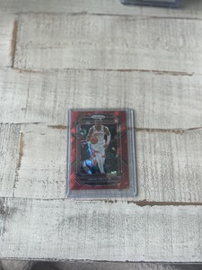 2022-23 Jabari Smith Jr. Red Cracked Ice Rookie RC Rockets CLR MATCH #228 Prizm