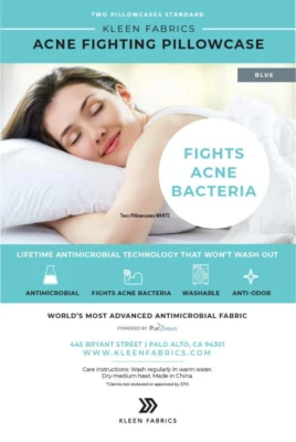 Kleen ACNE Fighting Pillowcase - Image 1 of 4