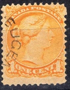 1870 Canadá #36 usado en muy buen estado Victoria - Imagen 1 de 2