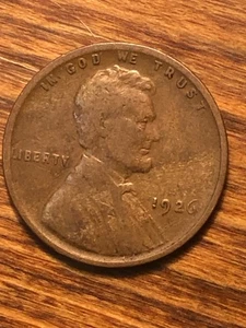 1926 Lincoln Wheat Cent Woody Improper Alloy Mix Error Unique Eye Appeal Coin - Picture 1 of 4