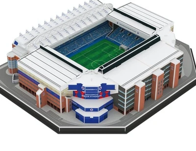 Rompecabezas 3D oficial Glasgow Rangers FC Ibrox Stadium 106 piezas nuevo en caja Foto 1 de 4