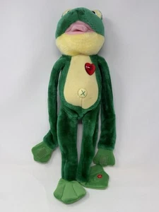 10682 Juggy Frog. Rana lunga 18" ride, canta e i piedi oscillano fuori. Rarissimo - Foto 1 di 19