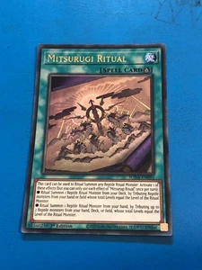 Yugioh Ultra Rare Mitsurugi Ritual SUDA-DE095 1. Auflage - Bild 1 von 2