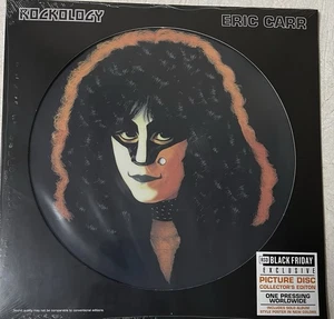 ERIC CARR ROCKOLOGY LP RSD 2023 BLACK FRIDAY EXCLUSIVE PICTURE DISC VINYL POSTER - Imagen 1 de 10