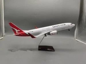 1/85 Aircraft AU QANTAS Airlines Boeing 737 Passanger Sound LED Lamps 47CM Model - Picture 1 of 5